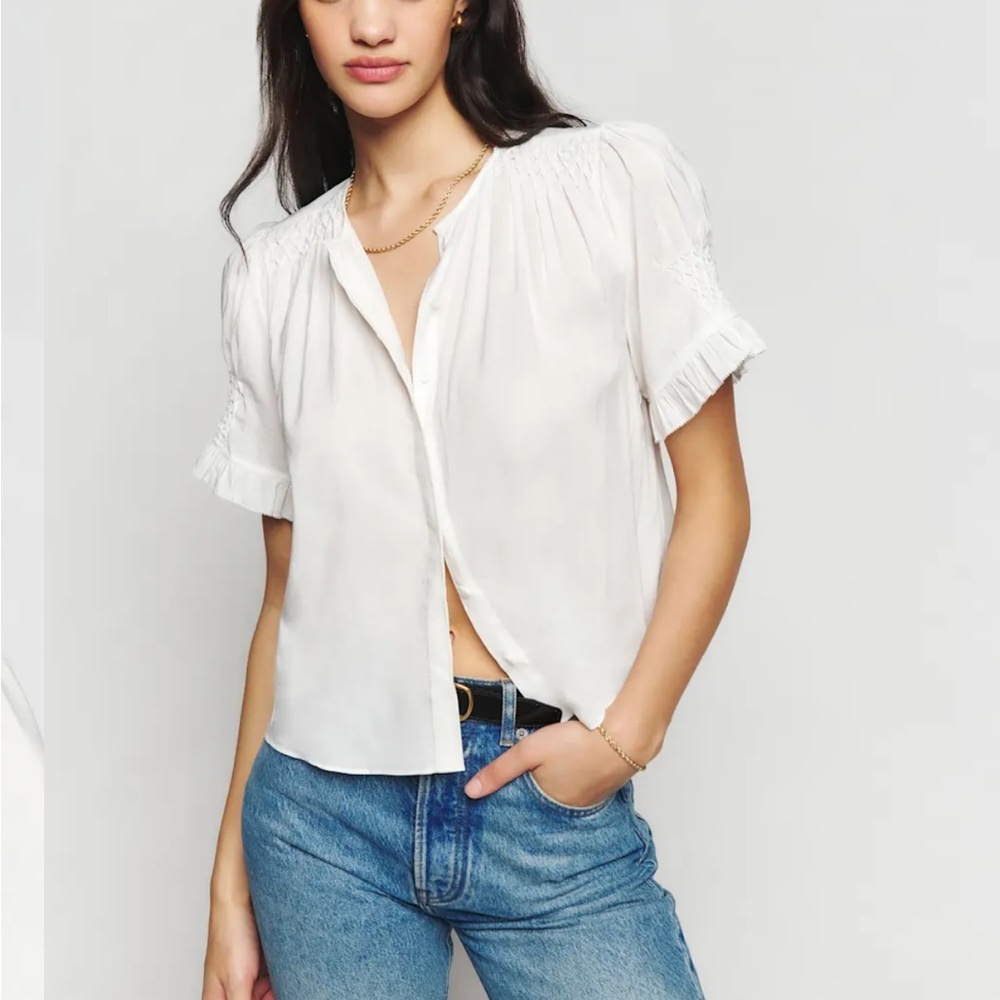Reformation Adeline top